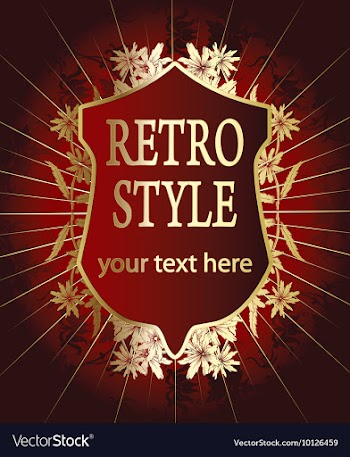 Vintage emblem vector image