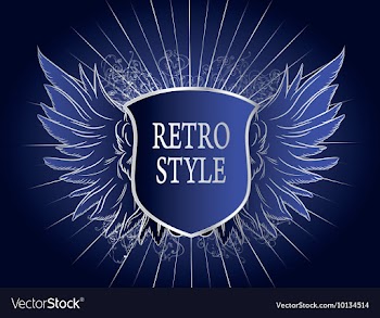 Vintage emblem vector image
