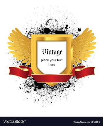 Vintage emblem vector image