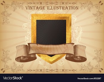 Vintage emblem vector image