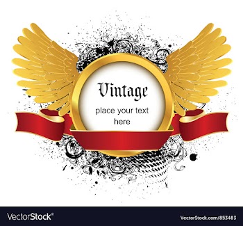 Vintage emblem vector image