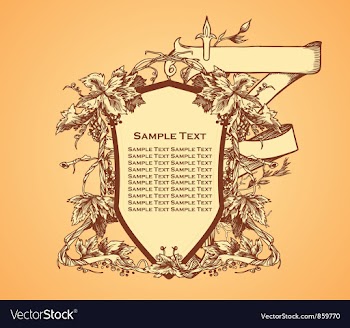 Vintage emblem vector image