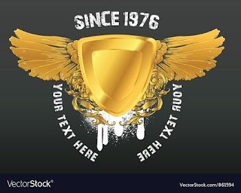 Vintage emblem vector image