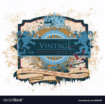 Vintage emblem vector image