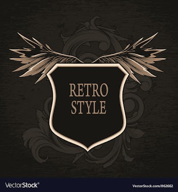 Vintage emblem vector image