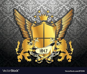 Vintage emblem vector image