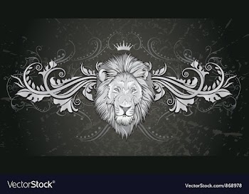 Vintage emblem with grunge background vector image