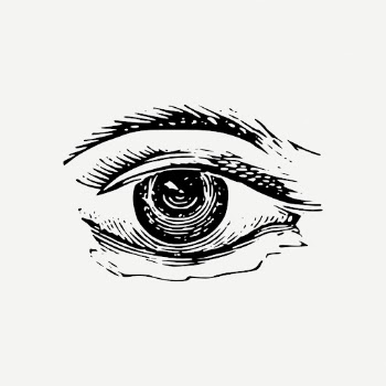 Vintage eye drawing clipart, body | Free PSD - rawpixel
