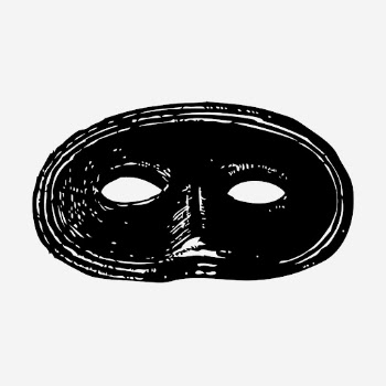 Vintage eye mask illustration. Free | Free Photo Illustration - rawpixel