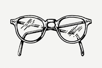 Vintage eyeglasses clipart, accessory illustration | Free PSD Illustration - rawpixel