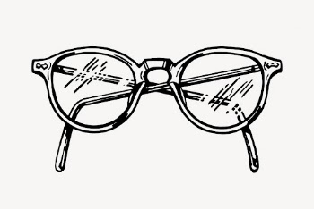 Vintage eyeglasses clipart, accessory illustration | Free Vector Illustration - rawpixel