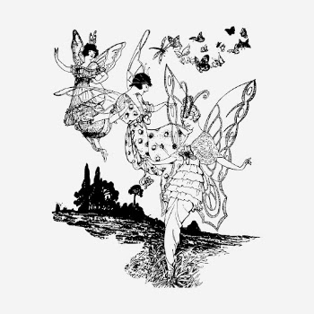 Vintage fairies, magical creature illustration. | Free Photo Illustration - rawpixel
