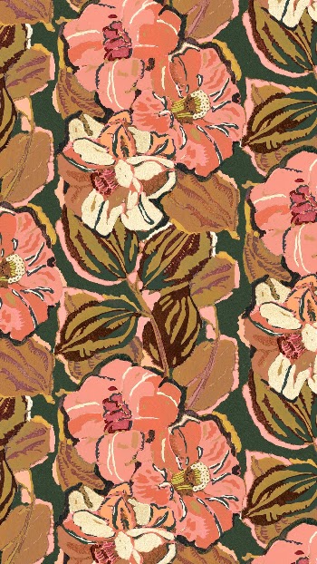 Vintage feminine iPhone wallpaper, floral | Free Photo - rawpixel