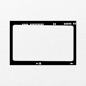 Vintage film frame, black rectangle | Free Vector - rawpixel