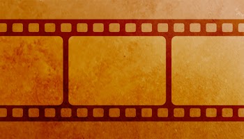 Vintage film strip frame reel background Free Vector