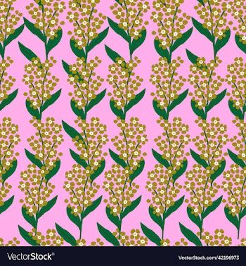 vintage floral background seamless pattern