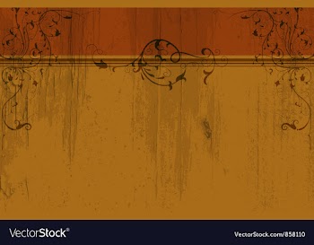 Vintage floral background vector image