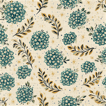 Vintage Floral Fabric Pattern