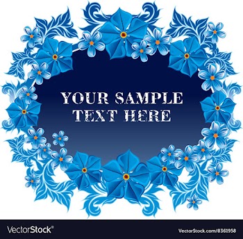 Vintage Floral Frame vector image