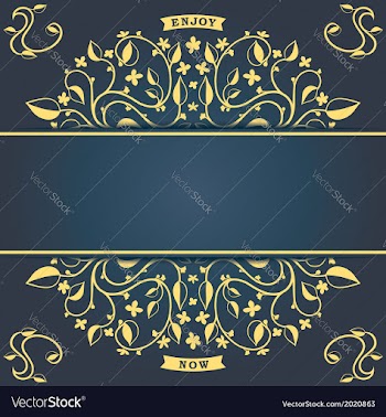 Vintage floral pattern vector image
