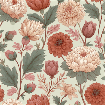Vintage Floral Seamless Pattern
