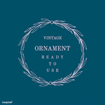 Vintage flourish ornament illustration | Free stock vector - 487290