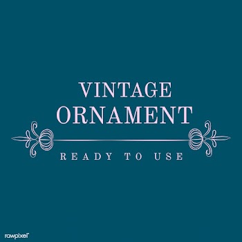 Vintage flourish ornament illustration | Free stock vector - 487309