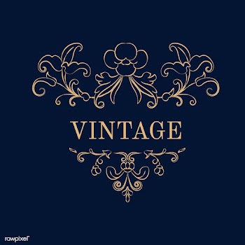 Vintage flourish ornament illustration | Free stock vector - 487324