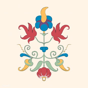 Vintage flourish ornament illustration | Free stock vector - 487350