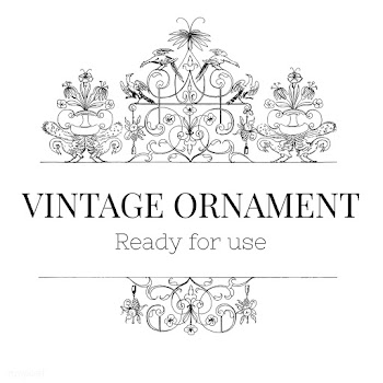 Vintage flourish ornament illustration | Free stock vector - 487353