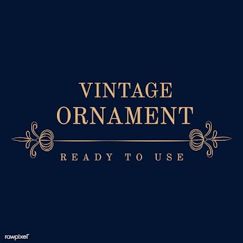 Vintage flourish ornament illustration | Free stock vector - 487369