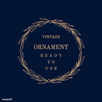 Vintage flourish ornament illustration | Free stock vector - 487374