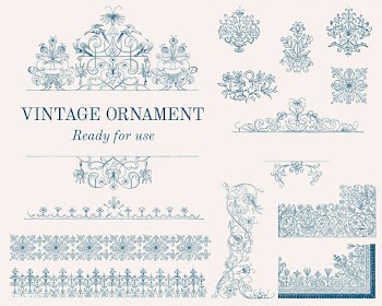 Vintage flourish ornament illustration | Free stock vector - 487385