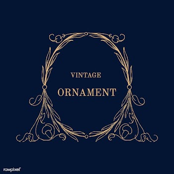 Vintage flourish ornament illustration | Free stock vector - 487411