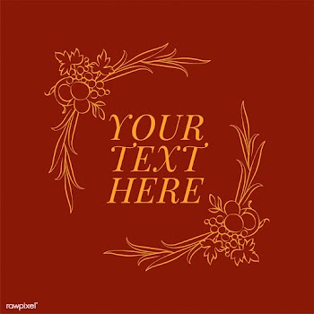 Vintage flourish ornament illustration | Free stock vector - 487428