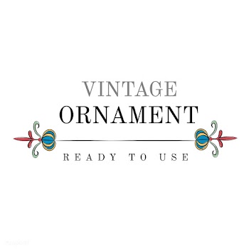 Vintage flourish ornament illustration | Free stock vector - 487446