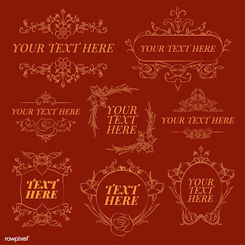 Vintage flourish ornament illustration | Free stock vector - 487461