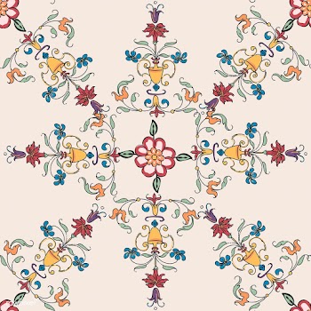 Vintage flourish pattern | Free stock vector - 487472
