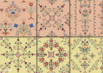 Vintage flourish patterns | Free stock vector - 487416
