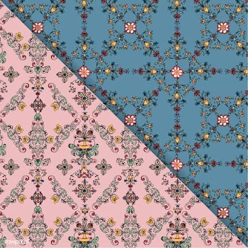 Vintage flourish patterns | Free stock vector - 487423