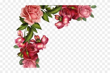 Vintage Flower Clipart String Flower - Vintage Flower Border Png