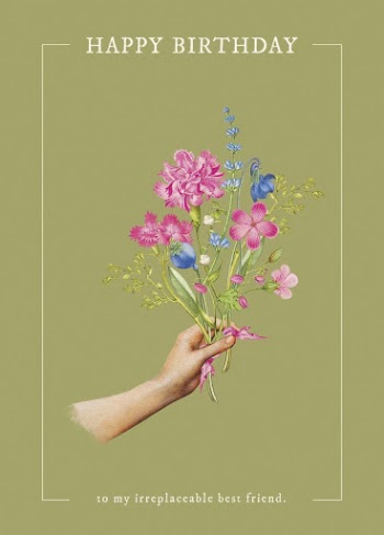 Vintage flower poster template, birthday | Free PSD Template - rawpixel
