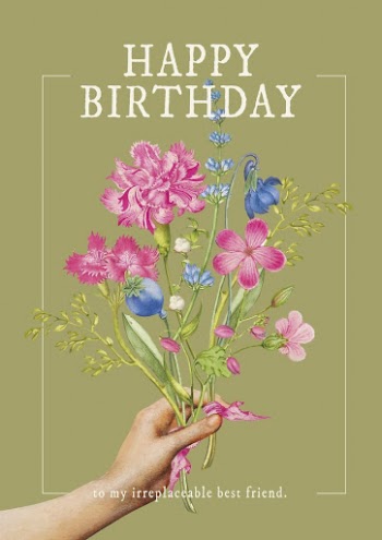 Vintage flower poster template, birthday | Free Vector Template - rawpixel