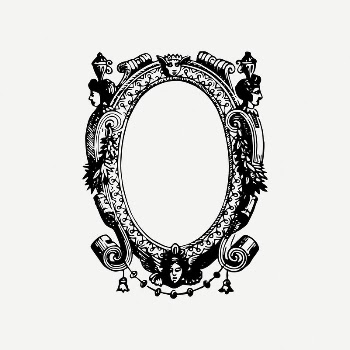 Vintage frame collage element, decorative | Free PSD Illustration - rawpixel