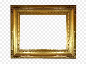 Vintage Frame Vector Eps Preview Links - Gold Gilt Frame