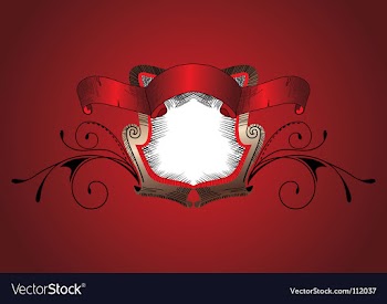 Vintage frame vector image