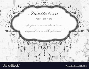 Vintage frame vector image