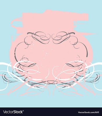 Vintage frame vector image