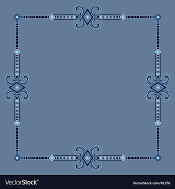 Vintage frame vector image