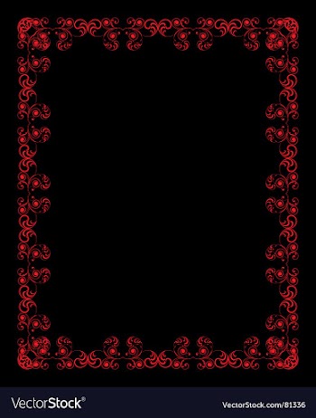Vintage frame vector image